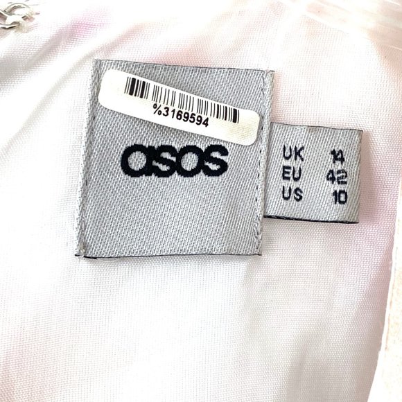 NEW ASOS Midi Floral Pleated Dress - Picture 2 of 5